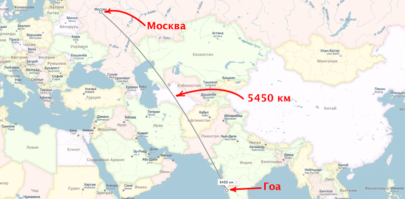 Сколько лететь из Москвы до острова Джерба: время перелета