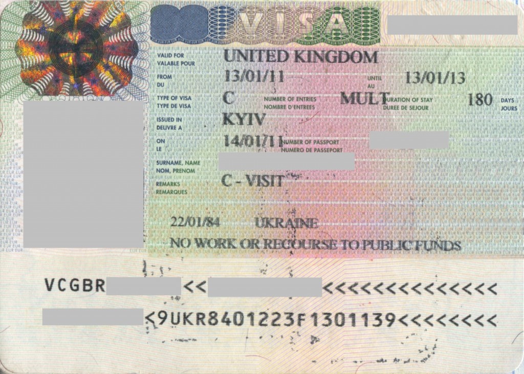 Виза в великобританию для россиян - английское разрешение