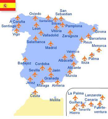 Начало знакомства с испанией: международные аэропорты