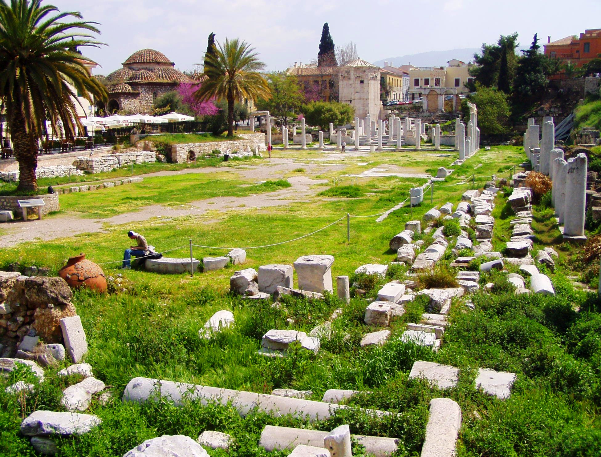древняя агора в афинах