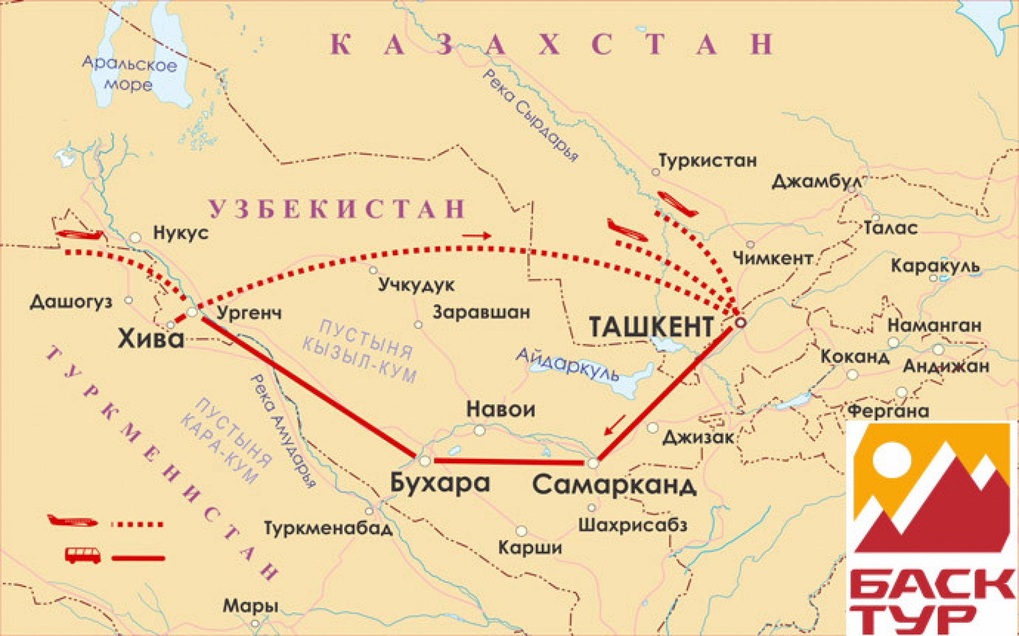 Карта бухары узбекистан