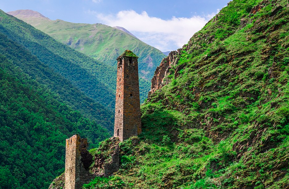 Чеченская Республика. Чечня. Аул. Чечня фото.