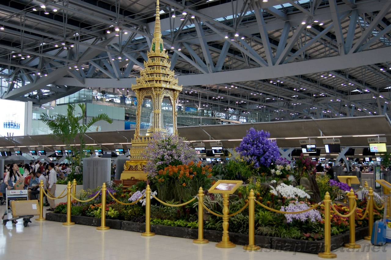 Аэропорт бангкока суварнабхуми – третий по размеру в азии — туристим