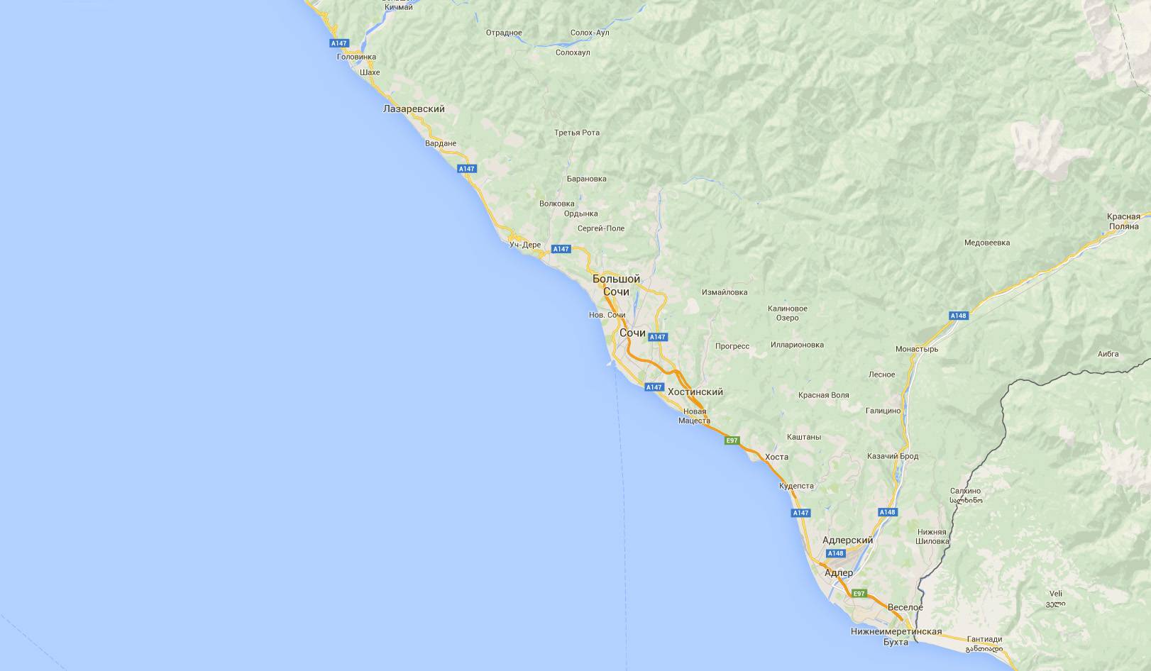 Инал бухта на карте черноморского побережья фото с описанием