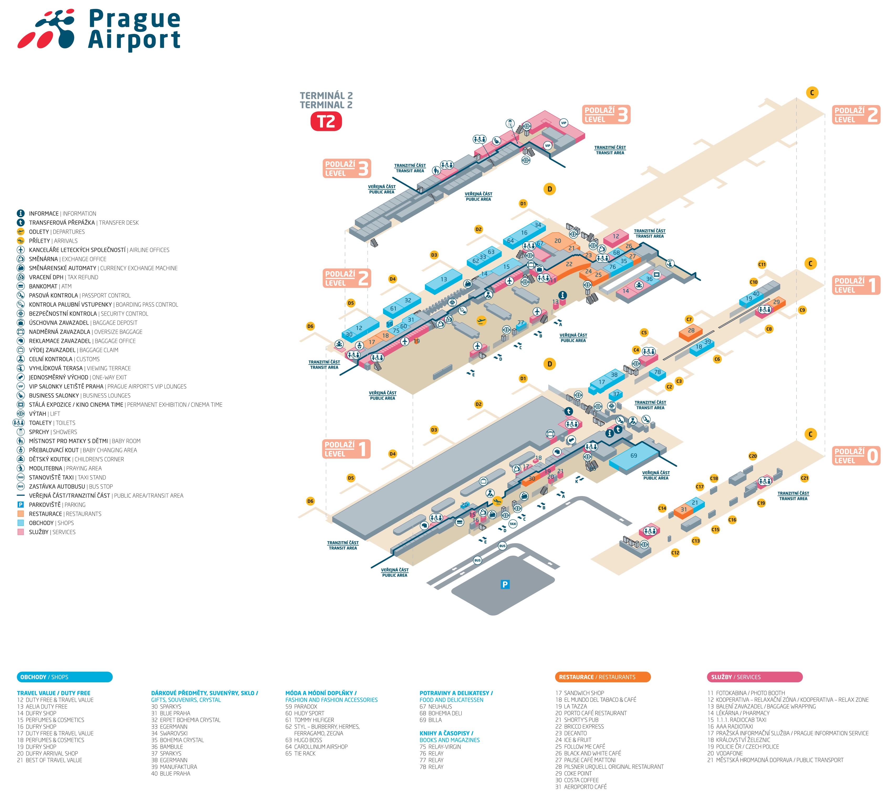 Чешский аэропорт пардубице: схема терминала