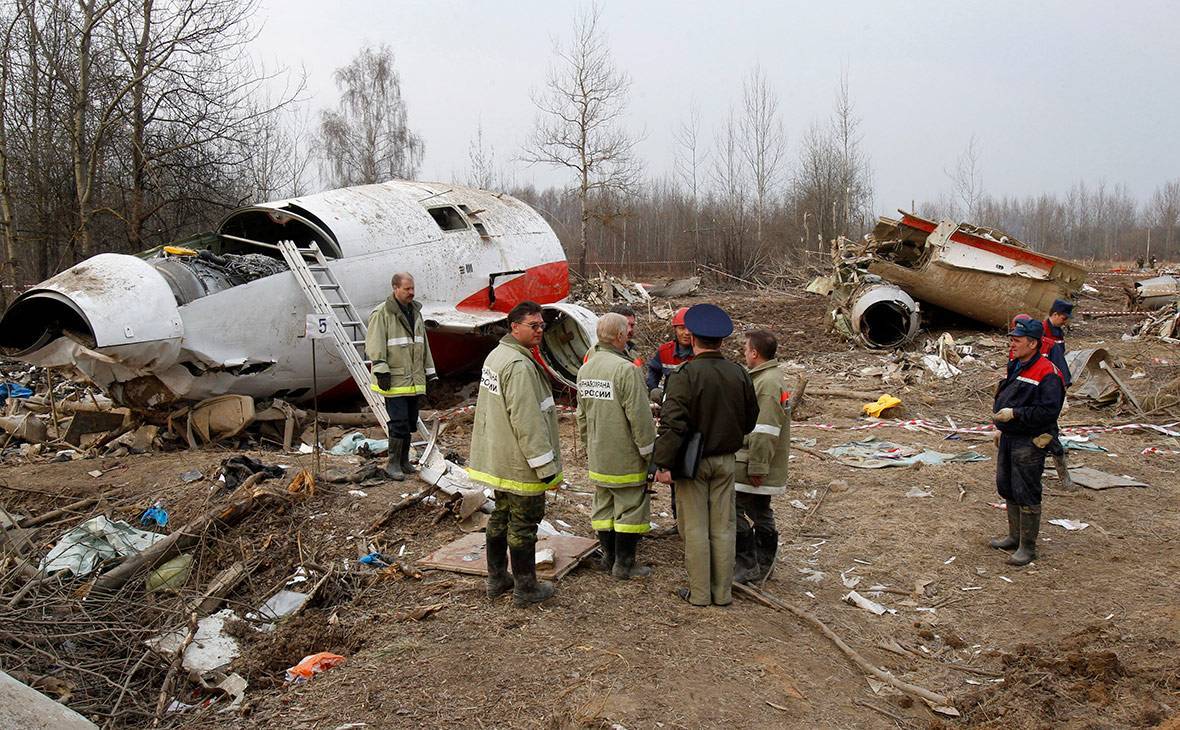 Крушение Ту-154 под Смоленском